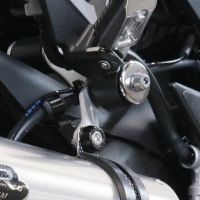 Esapament GPR compatibil cu Kawasaki Ninja 1000 Sx 2021 Evacuare slip-on omologata, inclusiv db killer detașabil și cot de legătură,M3 Black Titanium