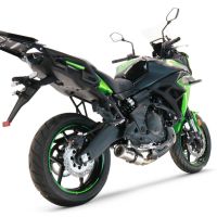 Esapament GPR compatibil cu Kawasaki Versys 650 2021 Sistem complet de evacuare Racing, inclusiv db killer detașabil,M3 Inox 