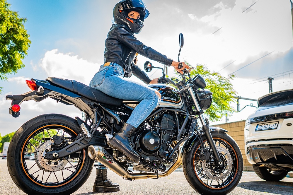 Esapament GPR compatibil cu Kawasaki Z 650 RS 2021  Sistem complet de evacuare Racing,Powercone Evo