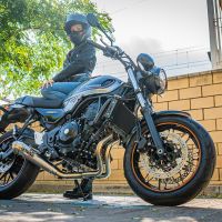Esapament GPR compatibil cu Kawasaki Z 650 RS 2021  Sistem complet de evacuare Racing,Powercone Evo