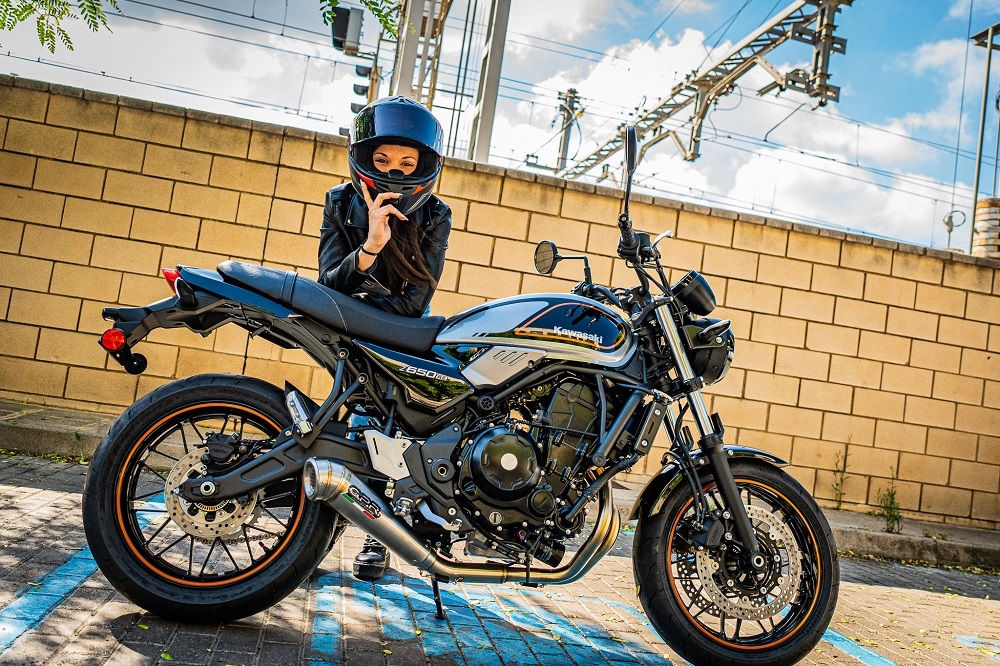 Esapament GPR compatibil cu Kawasaki Z 650 RS 2021  Sistem complet de evacuare Racing,Powercone Evo