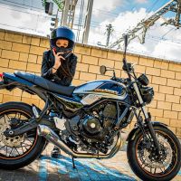 Esapament GPR compatibil cu Kawasaki Z 650 RS 2021  Sistem complet de evacuare Racing,Powercone Evo