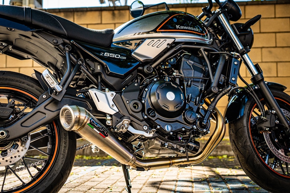 Esapament GPR compatibil cu Kawasaki Z 650 RS 2021  Sistem complet de evacuare Racing,Powercone Evo