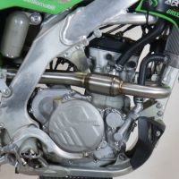 Esapament GPR compatibil cu Kawasaki KX 250 F 2009 Sistem complet de evacuare de curse, inclusiv db killer/parascântei detașabil,Pentacross Inox