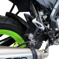 Exhaust compatible with Keeway Rkf 125 2021-2023, Deeptone Inox, Homologated legal full system exhaust, including removable db killer and catalyst