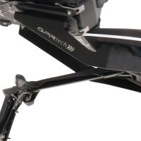 arka raf GPR TECH ile uyumlu  Ktm Duke 125 2017/2020 e4 Zwart BAGAJ SPECIFIC CU PLACĂ DE TITAN - ALPITECH 35 LT / 45 LT compatibil cu portbagajul original, fabricat din titan cu 4 puncte de ancorare