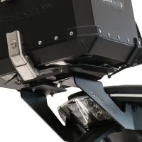 arka raf GPR TECH ile uyumlu  Ktm Duke 125 2021/2023 e5 Zwart BAGAJ SPECIFIC CU PLACĂ DE TITAN - ALPITECH 35 LT / 45 LT compatibil cu portbagajul original, fabricat din titan cu 4 puncte de ancorare