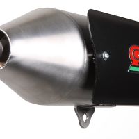Exhaust compatible with Quadro 350 S 2012-2016, Power Bomb, Homologated legal silencer exhaust including removable db killer