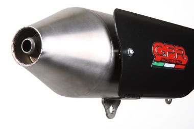 Esapament GPR compatibil cu Quadro Qv 3 2018  Amortizor de esapament legal omologat, inclusiv db killer detasabil,Power Bomb