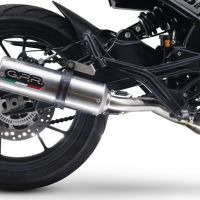 Exhaust compatible with Moto Morini Seiemmezzo Str 2022-2024, M3 Inox , Homologated legal Mid-full system exhaust, including removable db killer and catalyst