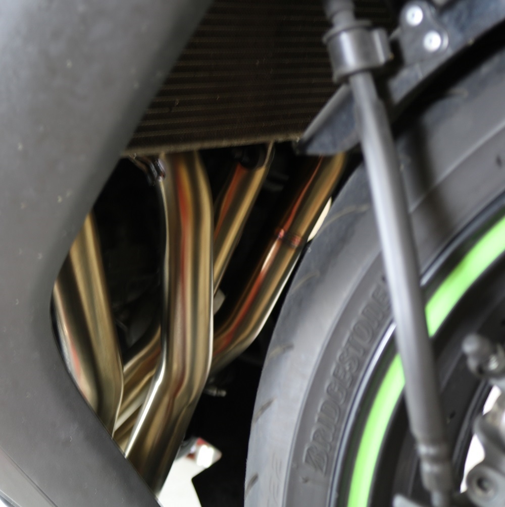 Exhaust compatible with Kawasaki Ninja 1000 Sx 2020-2020, Decatalizzatore, Decat pipe