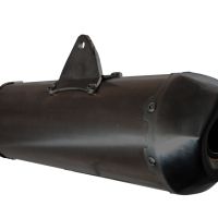 Exhaust compatible with Zontes M 125 2022-2024, Pentaroad Black, Homologated legal full system exhaust, including removable db killer and catalyst