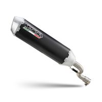 Exhaust compatible with Zontes D 125 2022-2024, Pentascooter, Homologated legal full system exhaust, including removable db killer and catalyst