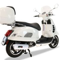 Exhaust compatible with Piaggio Vespa Gt - Gtv 250 I.E. 2007-2009, Albus Ceramic, Racing full system exhaust, including removable db killer