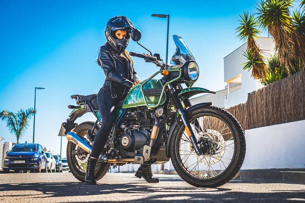 Esapament GPR compatibil cu Royal Enfield Himalayan 410 DIAM 42.5 2017 Evacuare slip-on omologata, inclusiv db killer detașabil, cot de legătură și catalizator,Powercone Evo