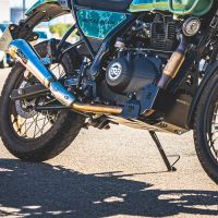 Esapament GPR compatibil cu Royal Enfield Himalayan 410 DIAM 42.5 2017 Evacuare slip-on omologata, inclusiv db killer detașabil, cot de legătură și catalizator,Powercone Evo