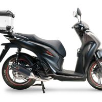 Exhaust compatible with Honda SH 125 2020-2023, Pentascooter, Racing full exhaust system including removable db killer