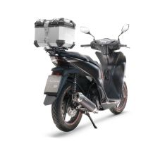 Exhaust compatible with Honda SH 125 2020-2023, Pentascooter, Racing full exhaust system including removable db killer