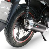 Exhaust compatible with Honda SH 125 2020-2023, Pentascooter, Racing full exhaust system including removable db killer