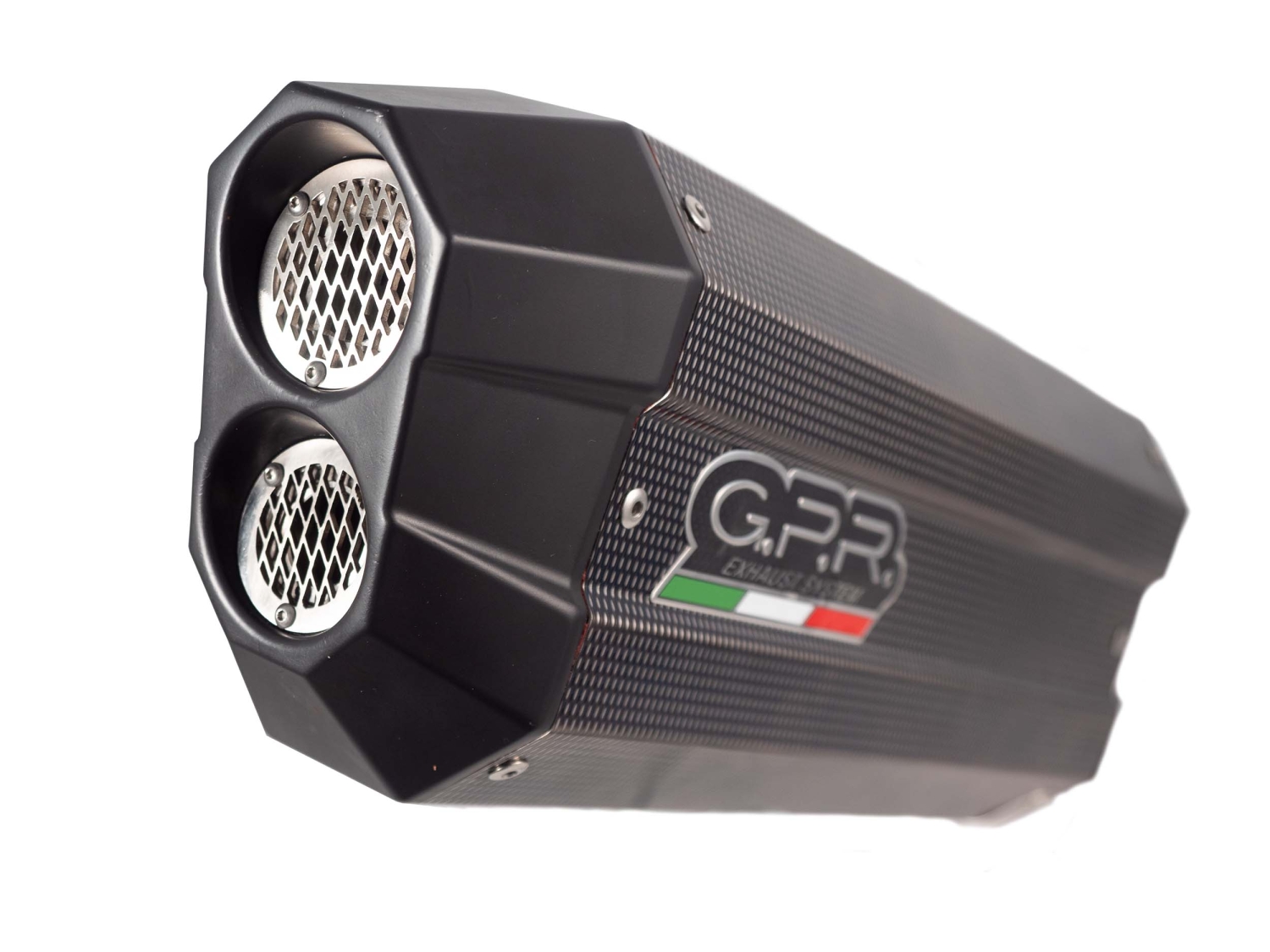 Esapament GPR compatibil cu Bmw R 1250 R -Rs 2021 Evacuare slip-on omologata, inclusiv db killer detașabil și cot de legătură,Sonic Poppy