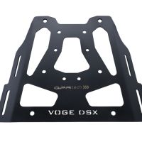 GPR TECH ile uyumlu  Voge 525DSX 2023/2025 e5 Zwart Placă de montare specifică pentru Top Case ALPITECH 55 LT compatibil cu portbagajul original, fabricat din oțel inoxidabil cu 4 puncte de ancorare