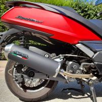 Exhaust compatible with Kymco Superdink 125 I.E. 2017-2020, Evo4 Road, Homologated legal full system exhaust, including removable db killer and catalyst