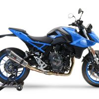 Esapament GPR compatibil cu Suzuki Gsx-8S 2022 Sistem complet de evacuare Racing, inclusiv db killer detașabil,New Grand Prix Evo Titanium