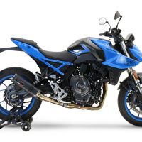 Esapament GPR compatibil cu Suzuki Gsx-8S 2022 Sistem complet de evacuare Racing, inclusiv db killer detașabil,M3 Black Titanium