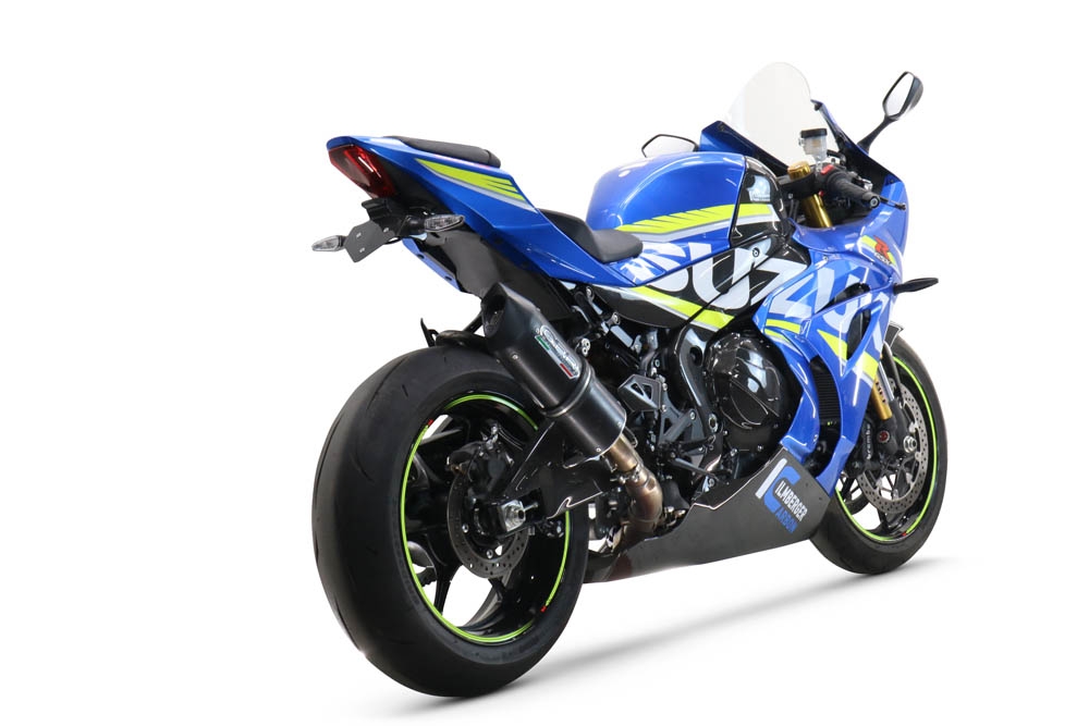 Esapament GPR compatibil cu Suzuki Gsx-R 1000 - 1000 R  2021 Evacuare slip-on omologata, inclusiv db killer detașabil și cot de legătură,Furore Evo4 Nero