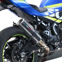 Esapament GPR compatibil cu Suzuki Gsx-R 1000 - 1000 R  2021 Evacuare slip-on de curse, inclusiv cot de legătură,M3 Poppy 