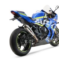 Esapament GPR compatibil cu Suzuki Gsx-R 1000 - 1000 R  2021 Evacuare slip-on omologata, inclusiv db killer detașabil și cot de legătură,Powercone Evo