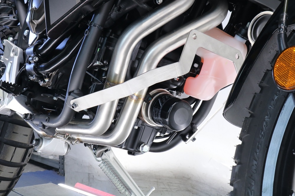 Exhaust compatible with Yamaha Tenere 700 2021-2024, Decatalizzatore, Decat pipe