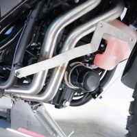 Exhaust compatible with Yamaha Tenere 700 2021-2024, Decatalizzatore, Decat pipe