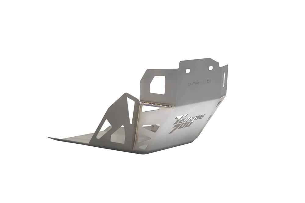 TECH ile uyumlu  Yamaha Tenere 700 2021/2024 e5  Placă de protecție din titan 
