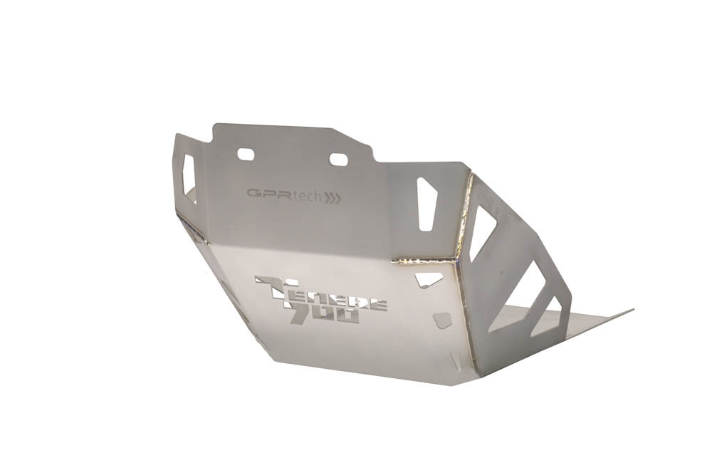 TECH ile uyumlu  Yamaha Tenere 700 2021/2024 e5  Placă de protecție din titan 