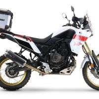 Top case GPR TECH  Yamaha Tenere 700 2019/2020 e4 Zilver Topcase din aluminiu, culoare argintie, inclusiv portbagaj și placă specifică Capacitate 35 litri.