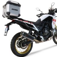 Top case GPR TECH  Yamaha Tenere 700 2019/2020 e4 Zilver Topcase din aluminiu, culoare argintie, inclusiv portbagaj și placă specifică Capacitate 45 litri.