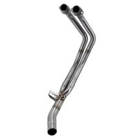 Exhaust compatible with Honda XL750 TRANSALP 750 2024-2025, Decatalizzatore, Decat pipe
