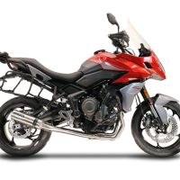 Esapament GPR compatibil cu Triumph Tiger Sport 660 2022 Sistem complet de evacuare Racing, inclusiv db killer detașabil,M3 Inox 