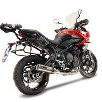 Esapament GPR compatibil cu Triumph Tiger Sport 660 2022 Sistem complet de evacuare Racing, inclusiv db killer detașabil,M3 Inox 