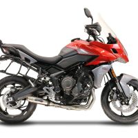 Esapament GPR compatibil cu Triumph Trident 660 2021  Sistem complet de evacuare Racing,Deeptone Inox