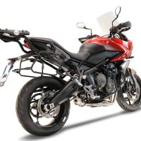 Esapament GPR compatibil cu Triumph Trident 660 2021  Sistem complet de evacuare Racing,Deeptone Inox