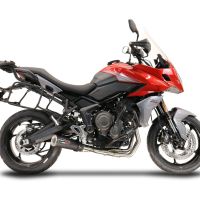 Esapament GPR compatibil cu Triumph Tiger Sport 660 2022 Sistem complet de evacuare Racing, inclusiv db killer detașabil,M3 Black Titanium