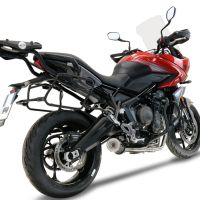Esapament GPR compatibil cu Triumph Tiger Sport 660 2022 Sistem complet de evacuare Racing, inclusiv db killer detașabil,M3 Black Titanium