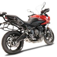Esapament GPR compatibil cu Triumph Tiger Sport 660 2022 Sistem complet de evacuare Racing, inclusiv db killer detașabil,Powercone Evo