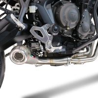 Esapament GPR compatibil cu Triumph Tiger Sport 660 2022 Sistem complet de evacuare Racing, inclusiv db killer detașabil,Powercone Evo