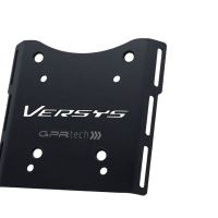 GPR TECH ile uyumlu  Kawasaki Versys-X 300 2022/2023 e5 Zwart Placă de montare specifică pentru Top Case ALPITECH 55 LT compatibil cu portbagajul original, fabricat din oțel inoxidabil cu 4 puncte de ancorare