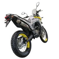 Exhaust compatible with Voge 300Rally 2022-2024, Deeptone Inox, Homologated legal slip-on exhaust including removable db killer, link pipe and catalyst