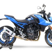 Exhaust compatible with Suzuki Gsx-8S 2022-2024, Albus Ceramic, Racing full system exhaust, including removable db killer