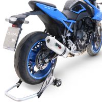 Exhaust compatible with Suzuki Gsx-8S 2022-2024, Albus Evo4, Homologated legal full system exhaust, including removable db killer and catalyst